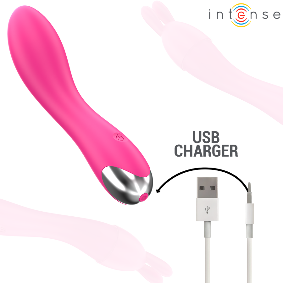 Vibratore con Testine Intercambiabili Intense Cher — 20 Modalità