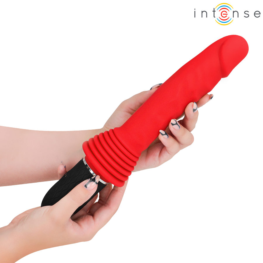 Vibratore a Spinta con Telecomando Intense Cynthia — Riscaldante