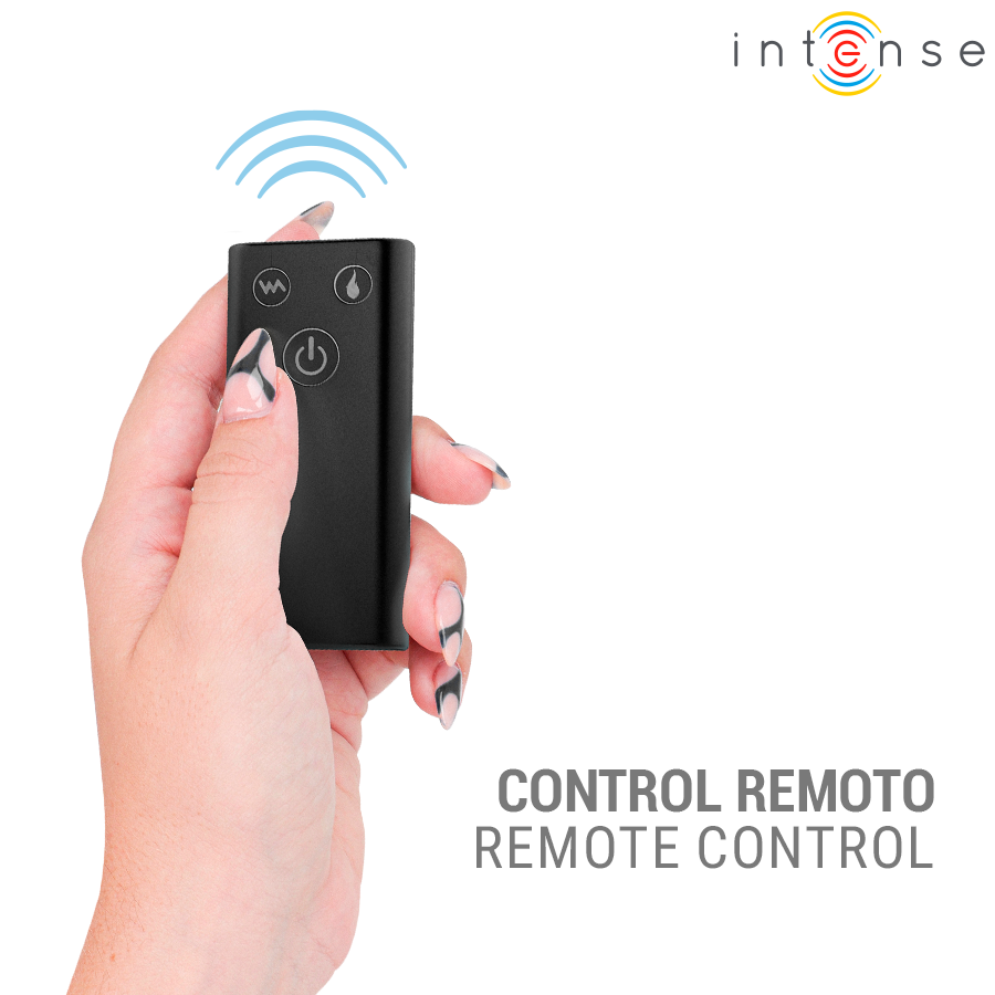 Vibratore a Spinta con Telecomando Intense Cynthia — Riscaldante