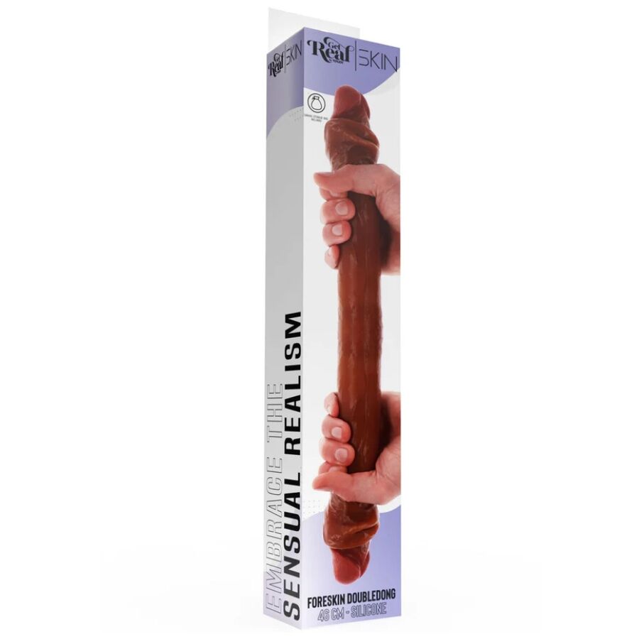 Dildo Doppia Estremità Realistico ToyJoy Get Real — 46 cm