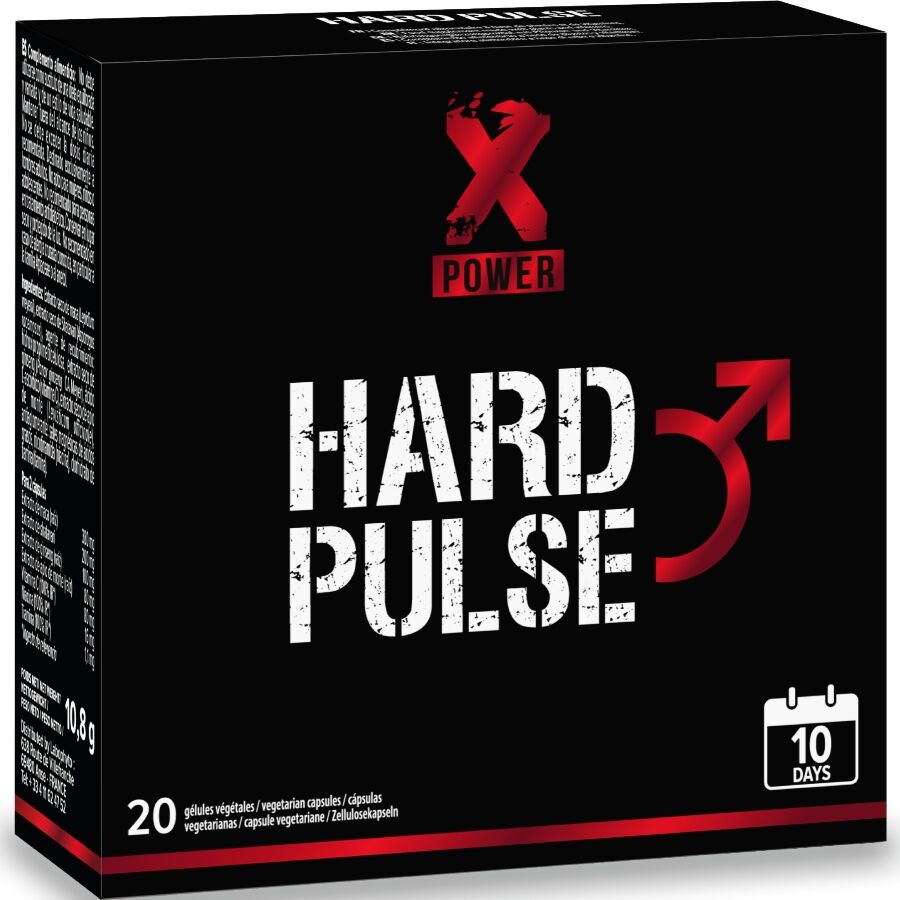 Integratore Erezione e Resistenza Xpower Hard Pulse — 20 Capsule
