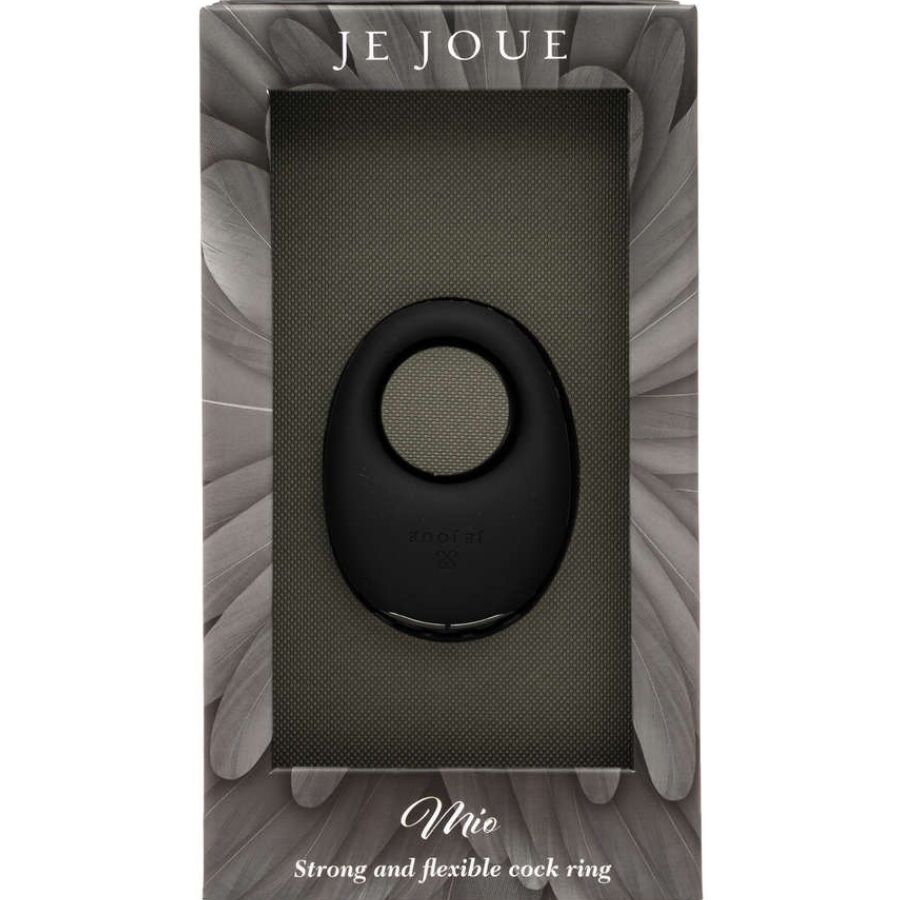 Anello Fallico Vibrante Je Joue Mio — Flessibile, Nero