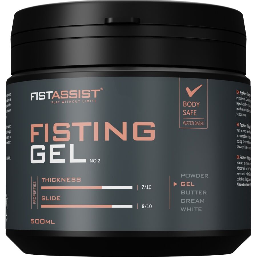 Gel Fisting Extra Denso Base Acqua Cobeco Fist Assist — 500 ml