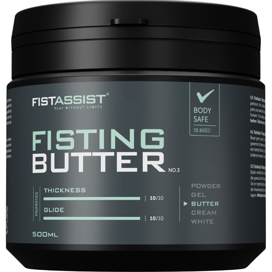 Lubrificante Fisting Base Olio Cobeco Fist Assist Butter — 500 ml