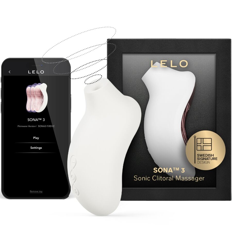 Succhia Clitoride Sonico LELO Sona 3 — 10 Modalità, Silicone