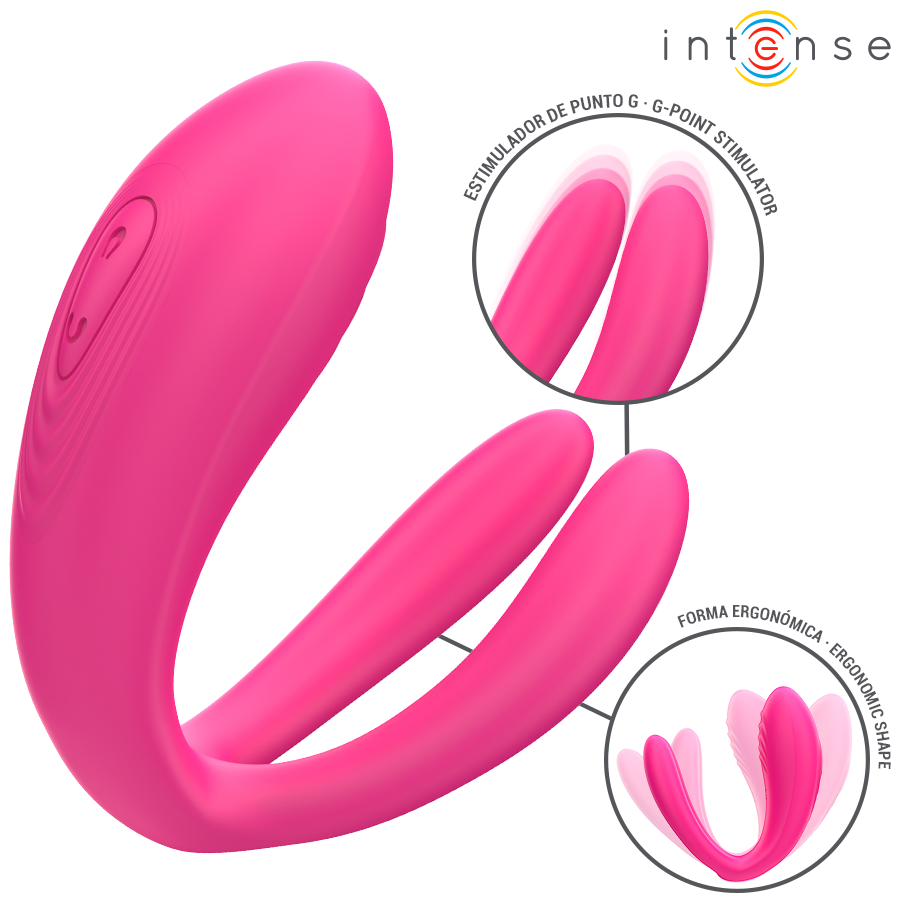 Vibratore Rabbit con Telecomando Intense Julia — 2 Motori