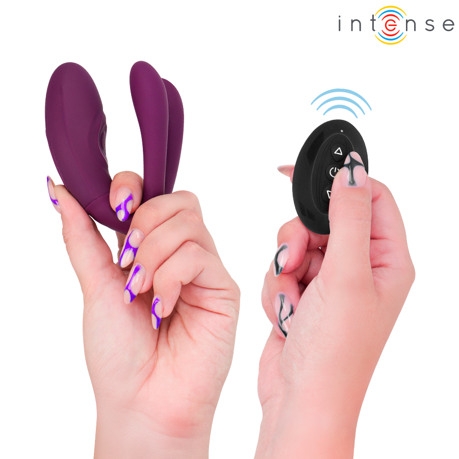 Stimolatore a Morsetto Vibrante Intense Sandra — Telecomando