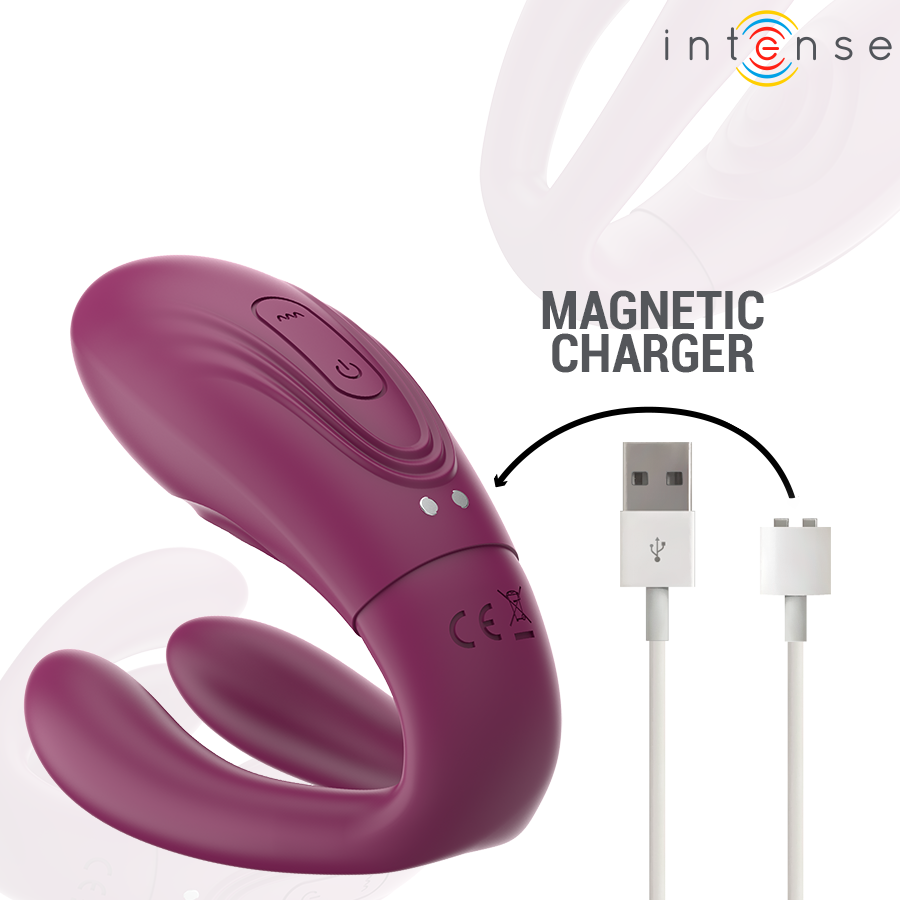 Stimolatore a Morsetto Vibrante Intense Sandra — Telecomando