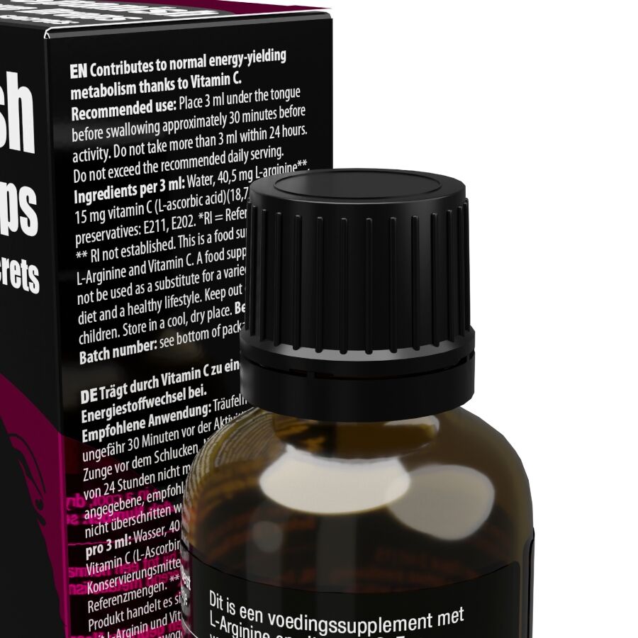 Gocce d'Amore Cobeco Secrets S-Drop 30ml — Energetiche