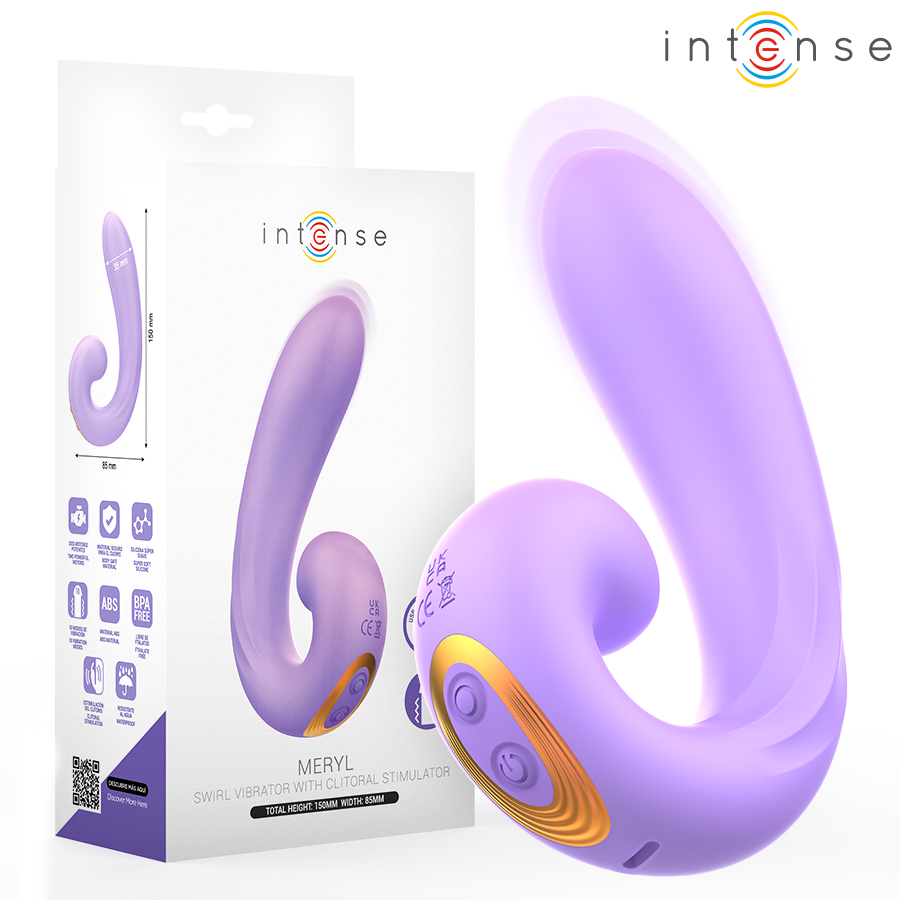 Vibratore Rabbit Intense Meryl — Doppia Vibrazione Punto G