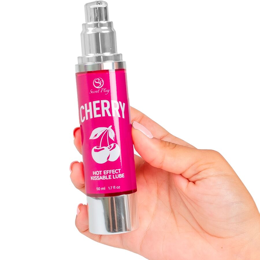 Lubrificante Riscaldante alla Ciliegia Secretplay — 50 ml