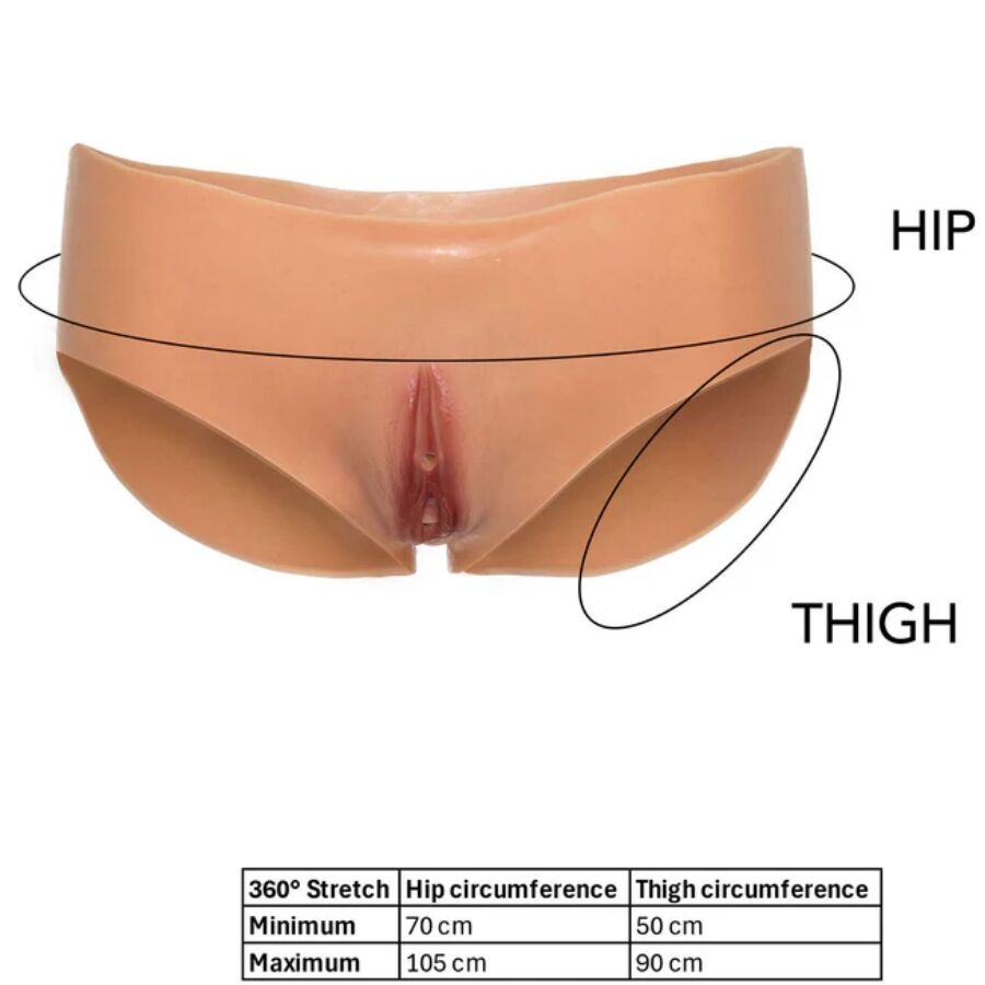 Slip Vita Bassa con Vagina Aperta Hidden Desire Alter Ego
