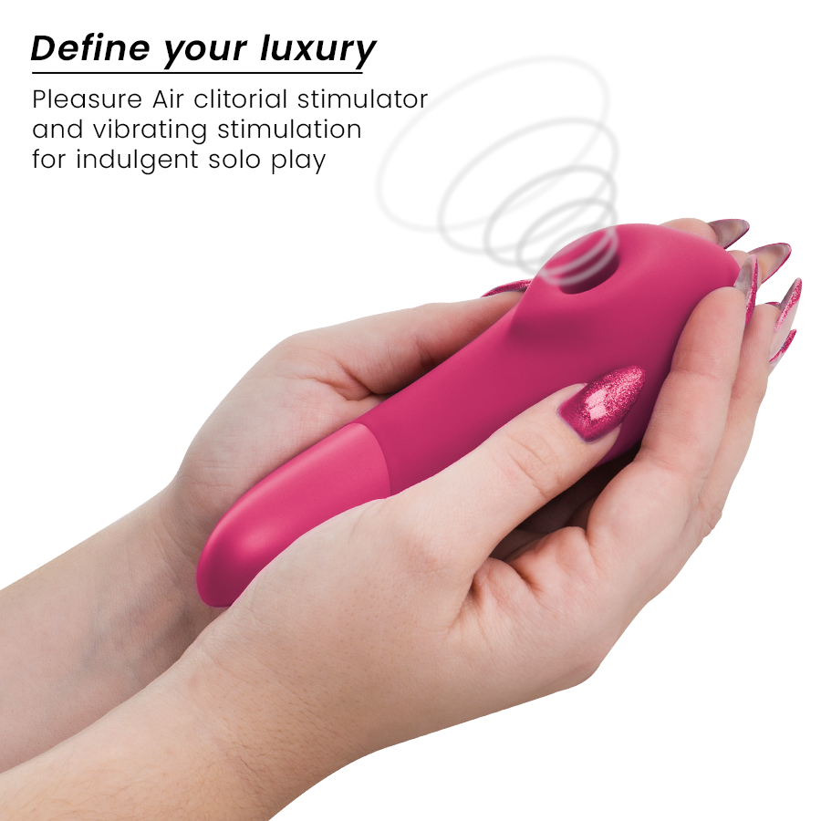 Succhia Clitoride 2in1 Womanizer We-Vibe — Pleasure Air, Rosa