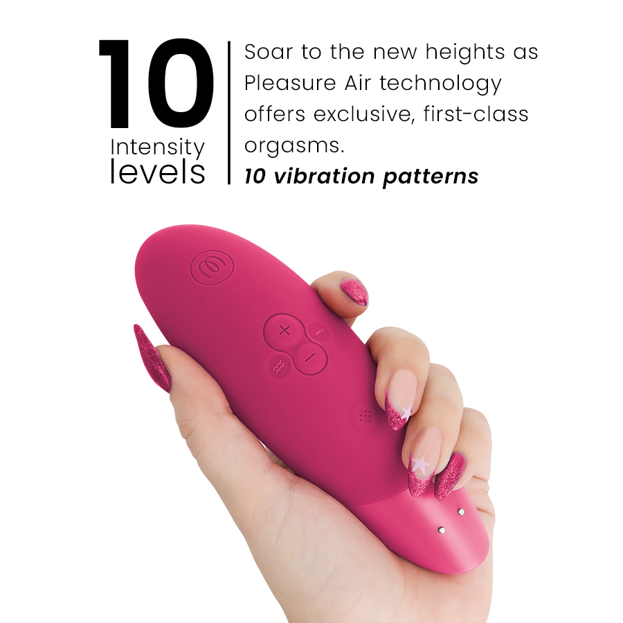 Succhia Clitoride 2in1 Womanizer We-Vibe — Pleasure Air, Rosa