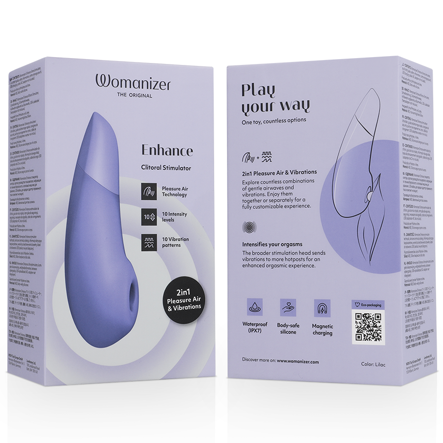 Succhia Clitoride Vibrante Womanizer We-Vibe Melt — Lilla