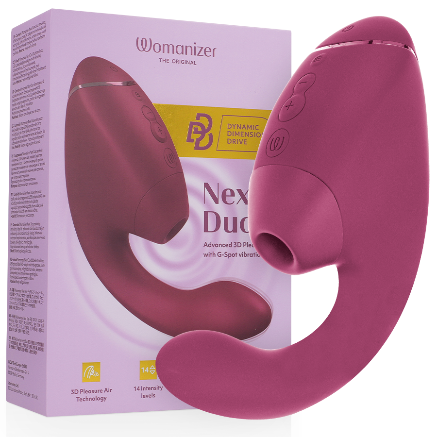 Stimolatore Doppio Clitoride e Punto G Womanizer Duo Next