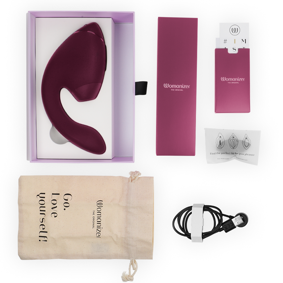 Stimolatore Doppio Clitoride e Punto G Womanizer Duo Next