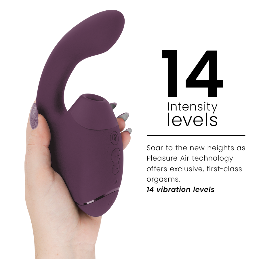 Stimolatore Clitoride e Punto G Womanizer Duo Next — Viola