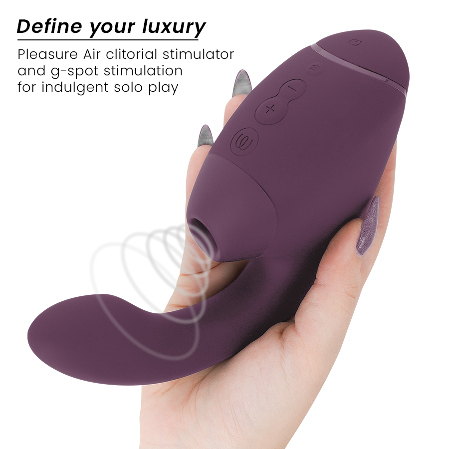 Stimolatore Clitoride e Punto G Womanizer Duo Next — Viola