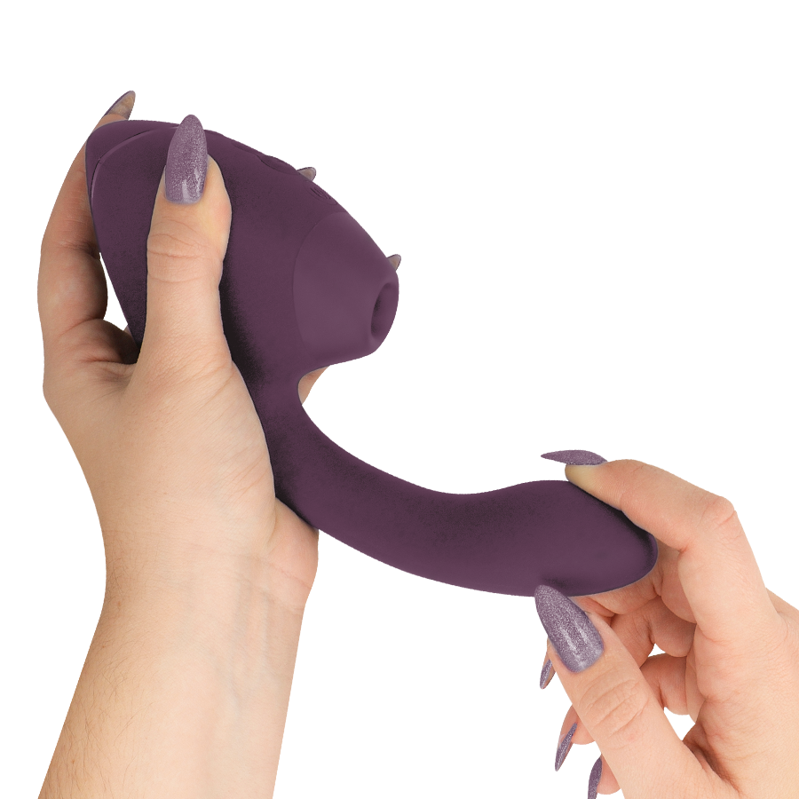 Stimolatore Clitoride e Punto G Womanizer Duo Next — Viola