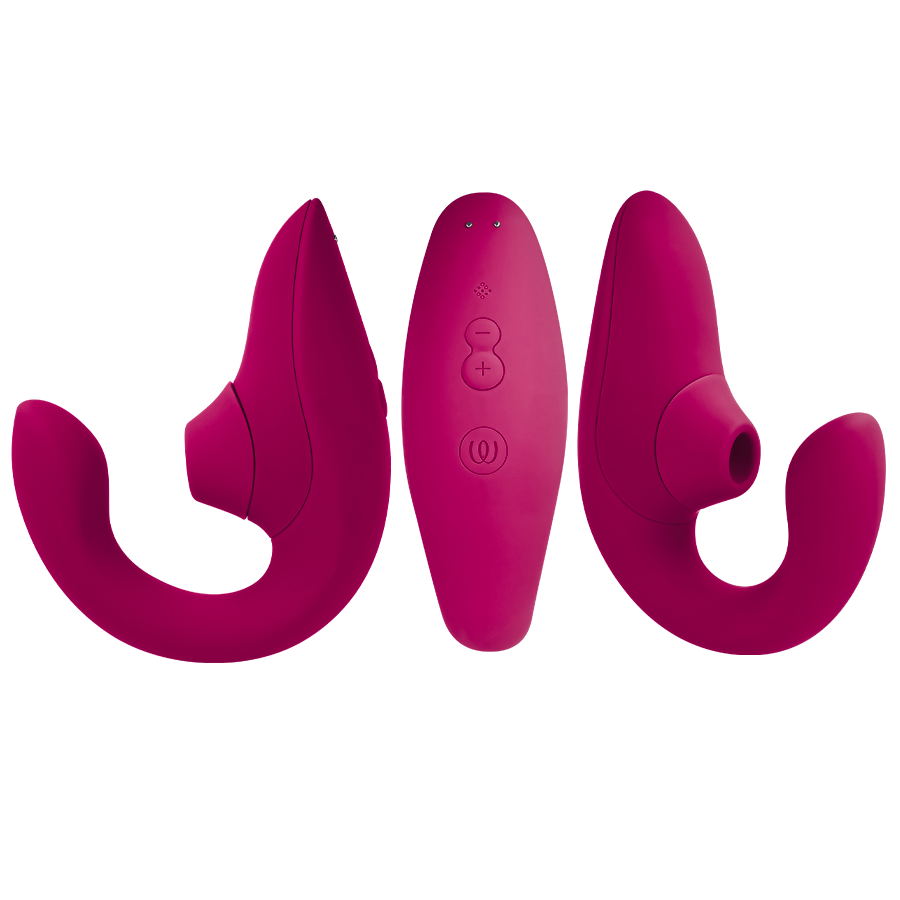 Vibratore Rabbit Pleasure Air Womanizer Blend — Rosa