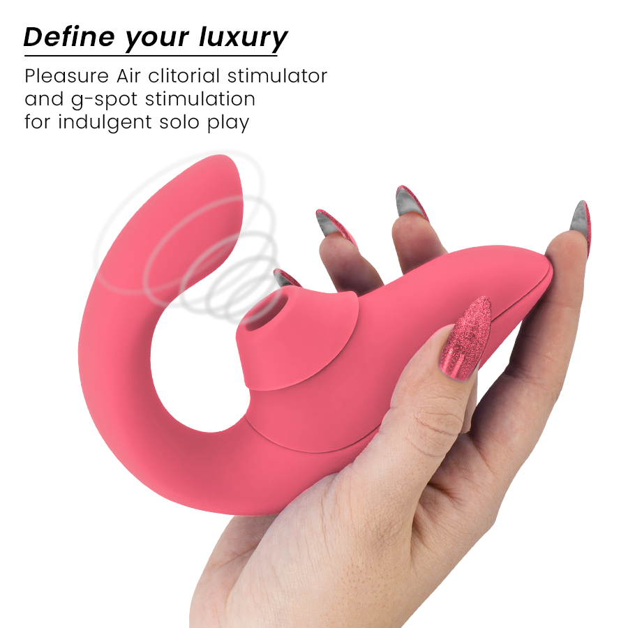 Vibratore Rabbit Womanizer Blend — Pleasure Air, Rosa