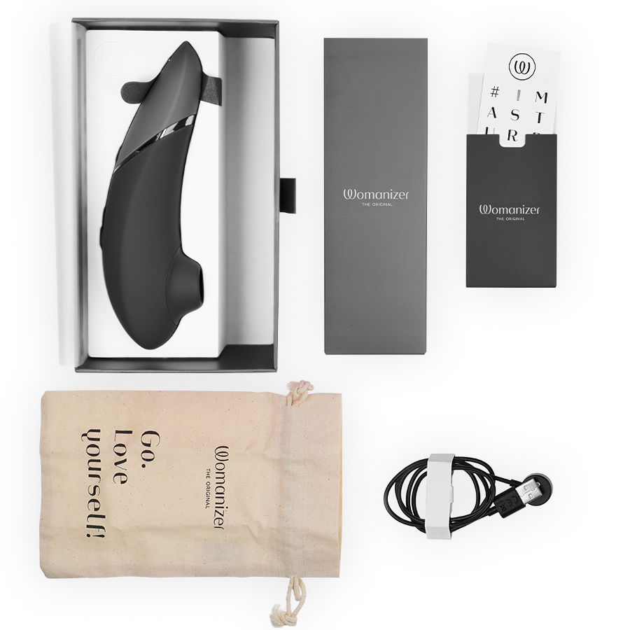 Succhia Clitoride Womanizer Next — 3D Pleasure Air, Nero