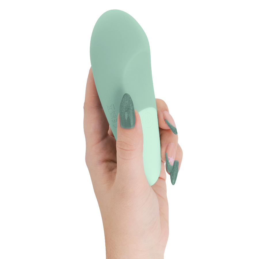 Vibratore Wand Womanizer Vibe Lay-On — Silicone, Salvia