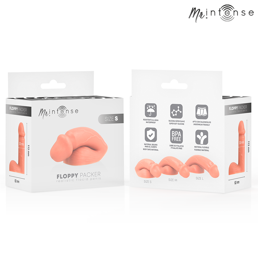 Pene Transessuale MR. INTENSE Floppy Packer — Taglia S