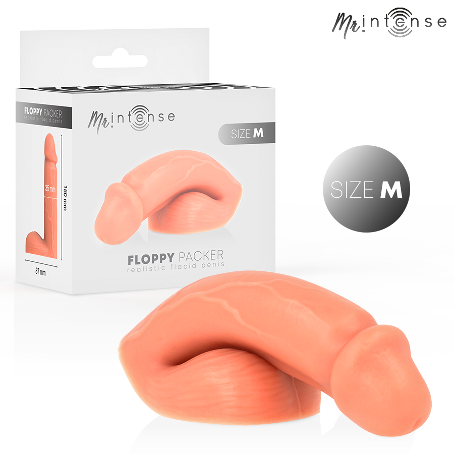 Packer MR. INTENSE DILDOS Floppy Size M — Realistico