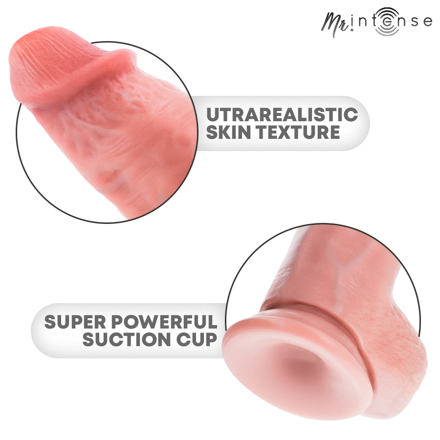 Pene Realistico MR. INTENSE DILDOS Spencer Grande — Silicone