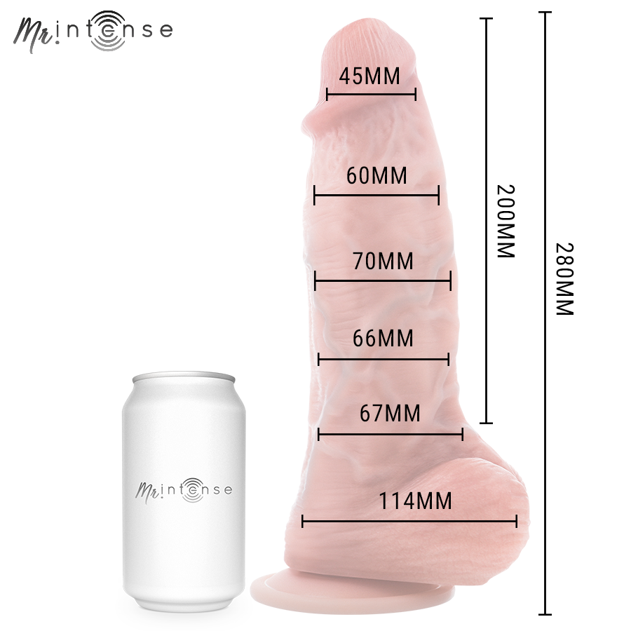 Dildo Silicone MR. INTENSE SPENCER 28cm — Realistico