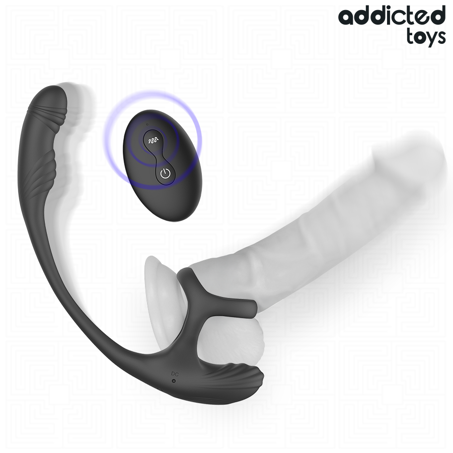 Anello Fallico Vibrante Addicted Toys — Stimolatore Testicoli