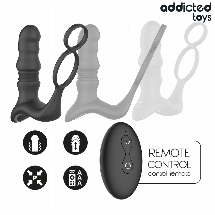 Massaggiatore Prostatico Vibrante Addicted Toys Up&Down — 3 Motori