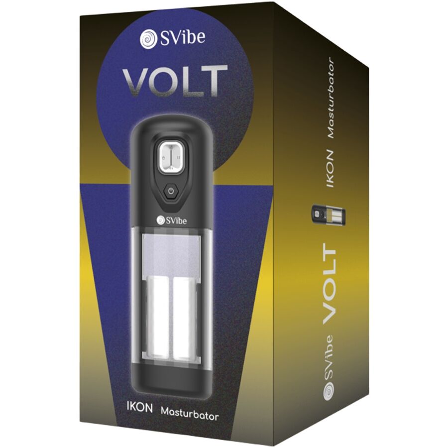 Masturbatore Maschile Snail Vibe Ikon Volt — Calore e Attrito
