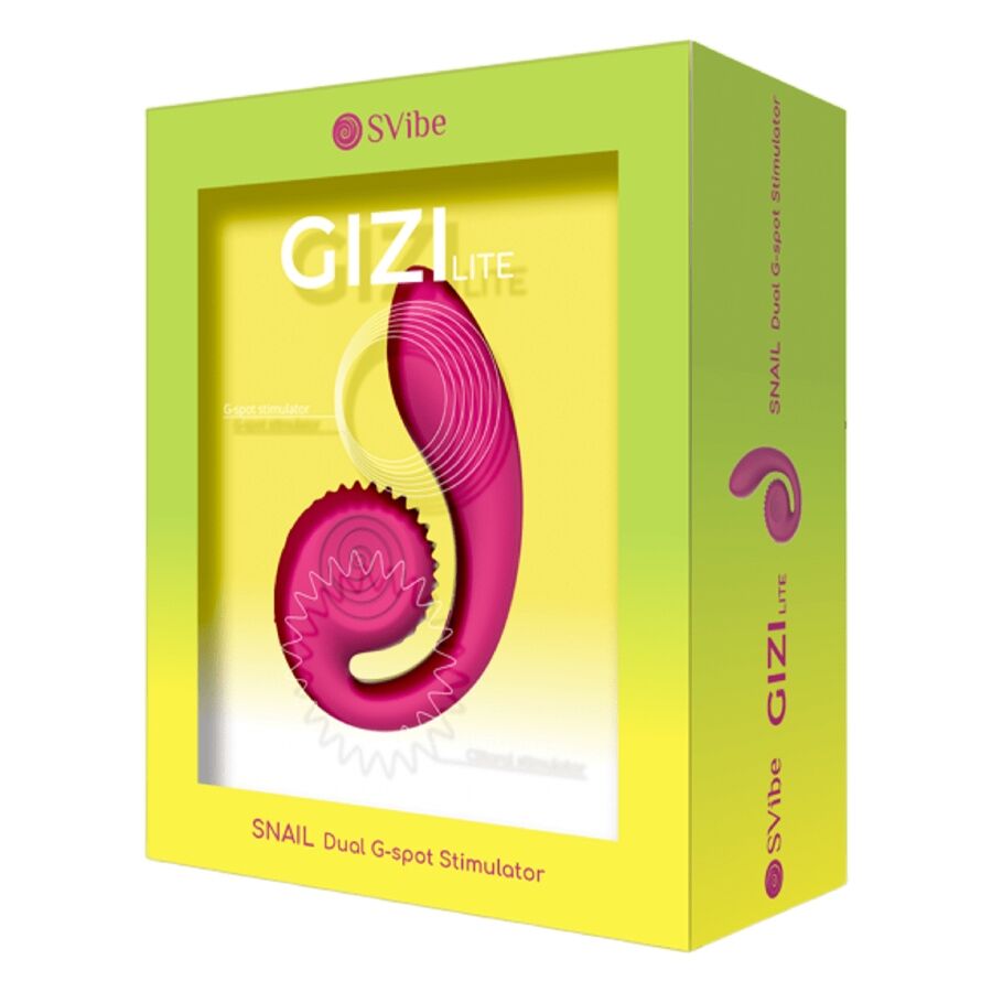 Vibratore Rabbit Punto G Snail Vibe Gizi Lite — Doppia Stimolazione