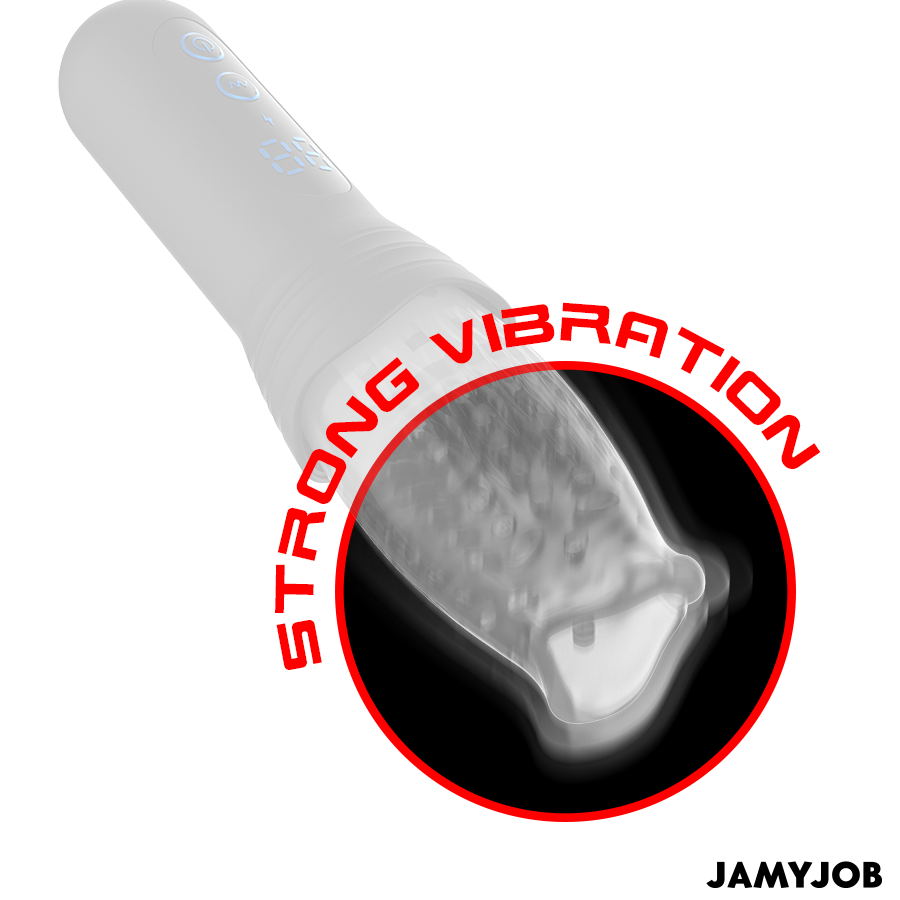 Masturbatore Maschile con Spinta e Rotazione Jamyjob Blow-R