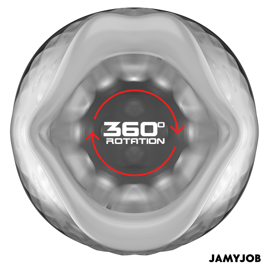Masturbatore Maschile con Spinta e Rotazione Jamyjob Blow-R