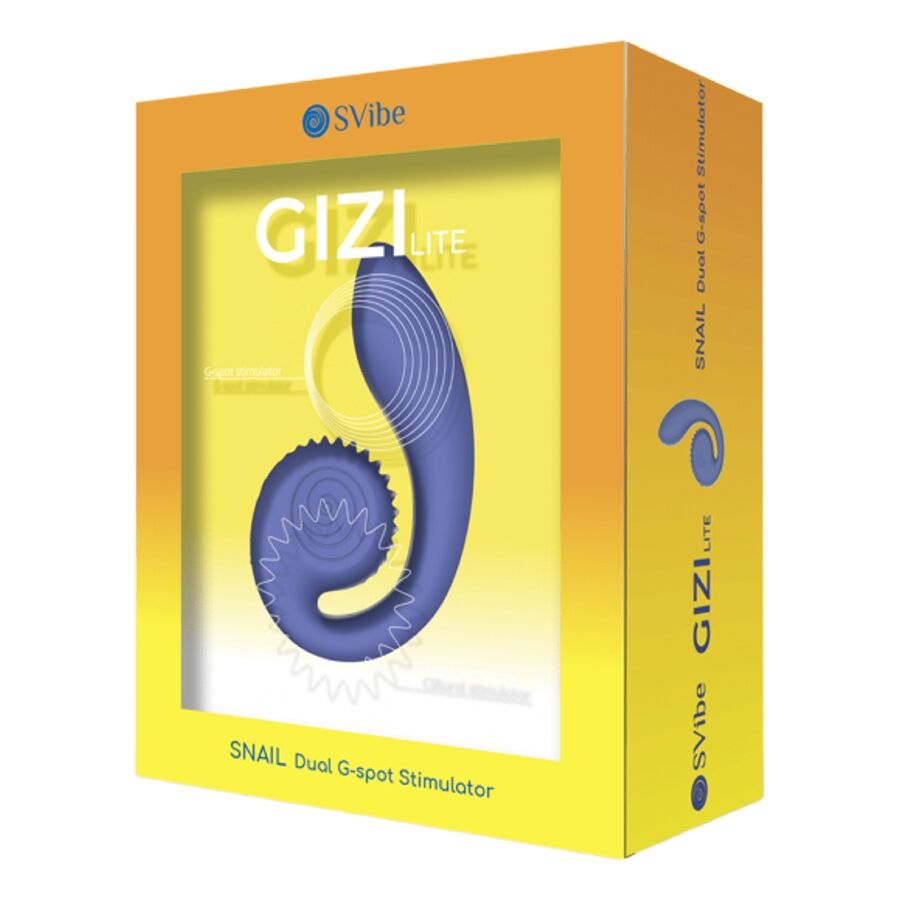 Vibratore Rabbit Punto G Snail Vibe Gizi Lite — Doppia Stimolazione