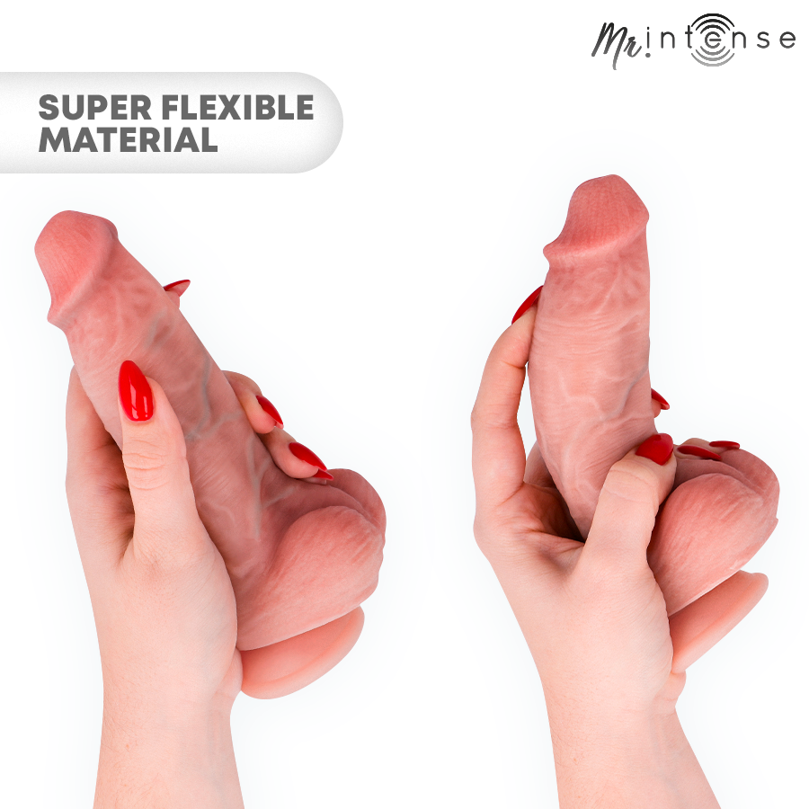 Fallo Realistico MR. INTENSE Spencer 19cm Silicone — Nero