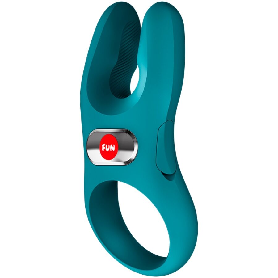 Anello Fallico Vibrante Fun Factory Nos Pro — Verde Bottiglia
