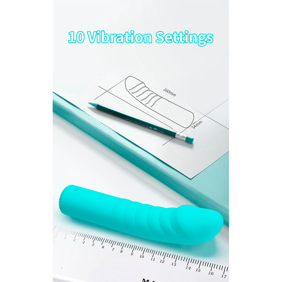 Vibratore Punto G Pretty Love Rylan — Blu