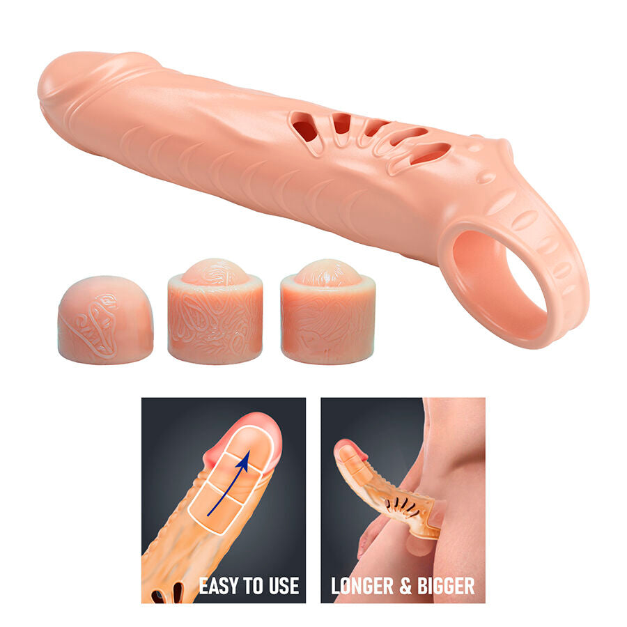 Guaina Estensore Pene Pretty Love D-245182 — TPE Morbido