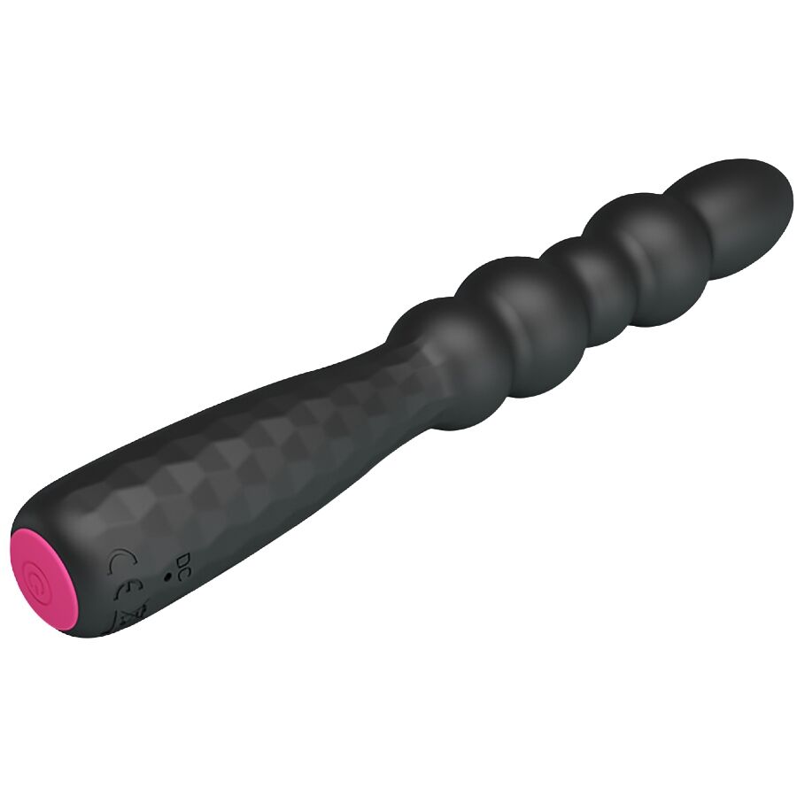 Plug Anale Vibrante MR PLAY Flexible D-245188 — Nero