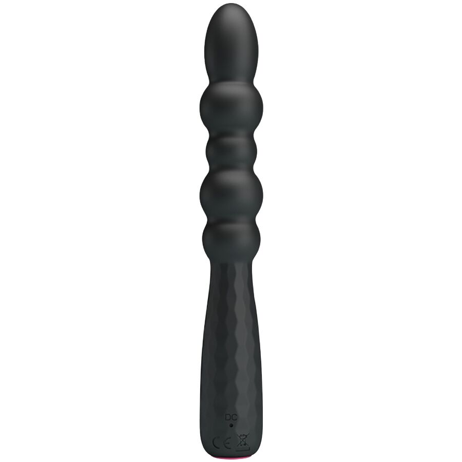 Plug Anale Vibrante MR PLAY Flexible D-245188 — Nero