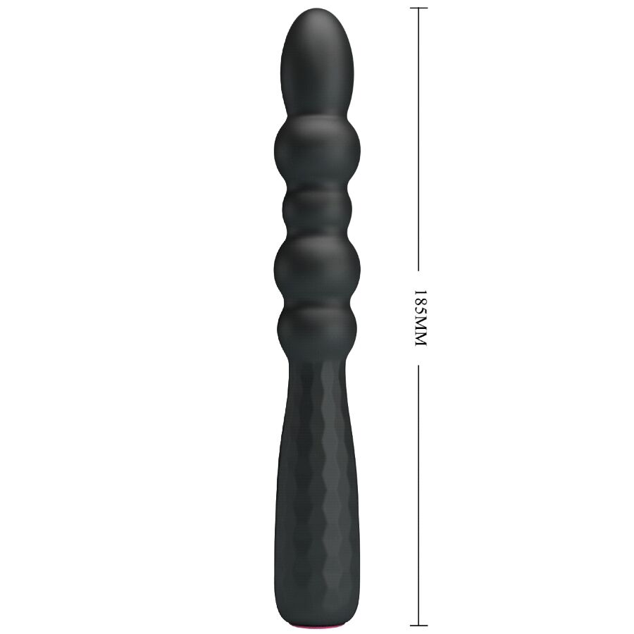 Plug Anale Vibrante MR PLAY Flexible D-245188 — Nero