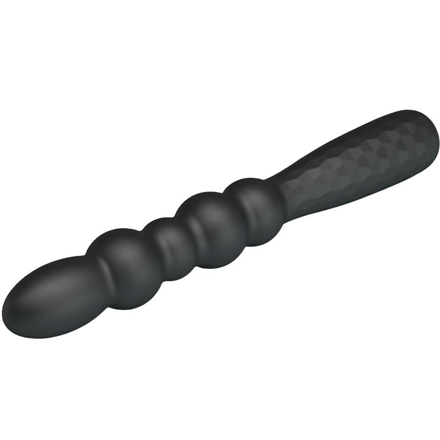Plug Anale Vibrante MR PLAY Flexible D-245188 — Nero