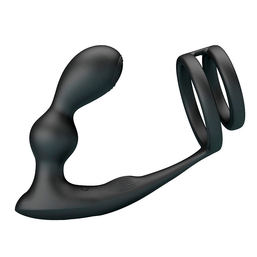 Plug Anale Vibrante MR PLAY Telecomando — Nero
