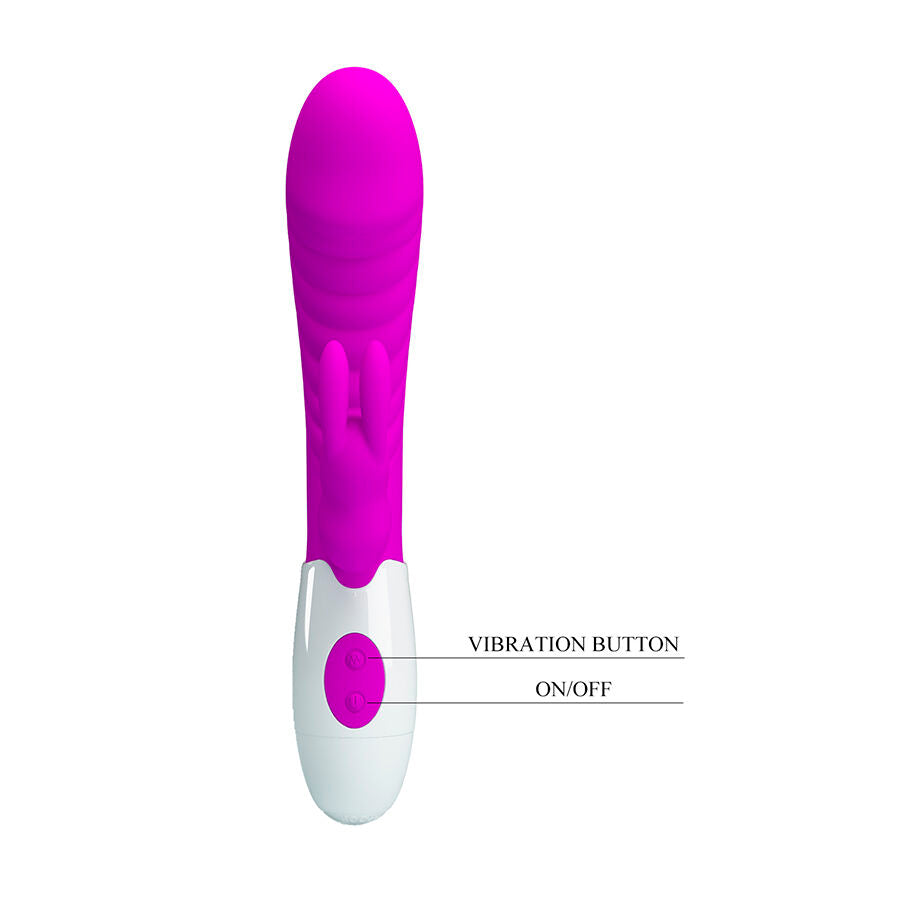 Vibratore Coniglio Pretty Love Naughty Viola — Viola
