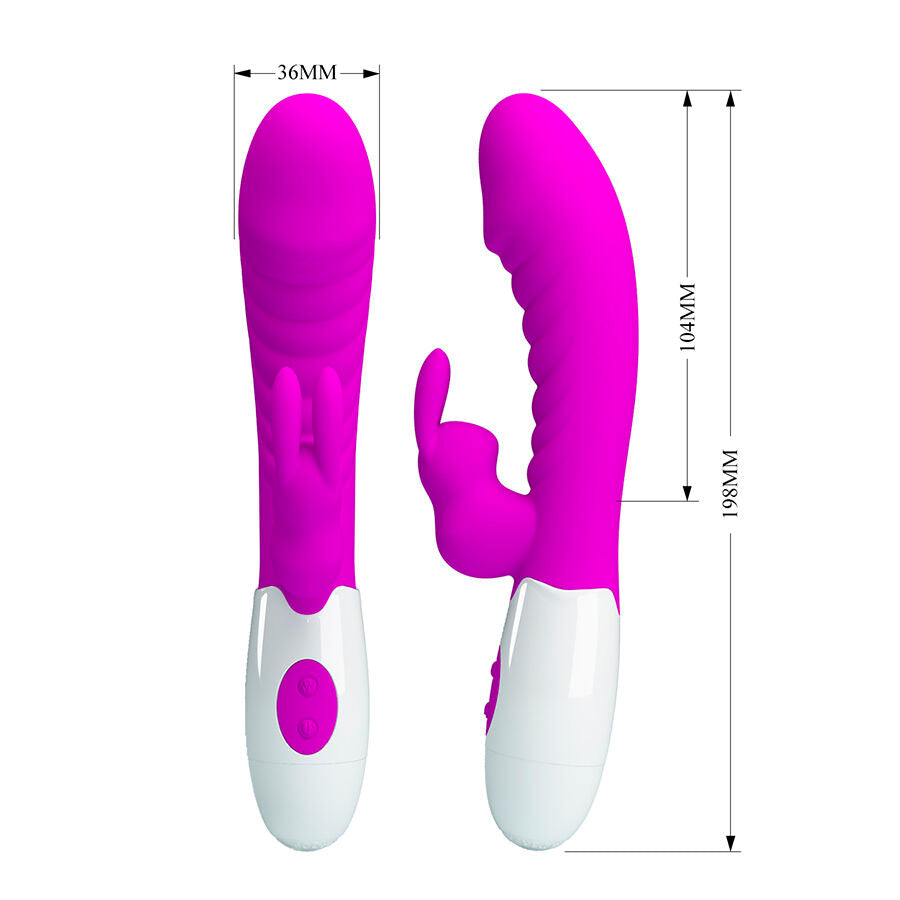Vibratore Coniglio Pretty Love Naughty Viola — Viola